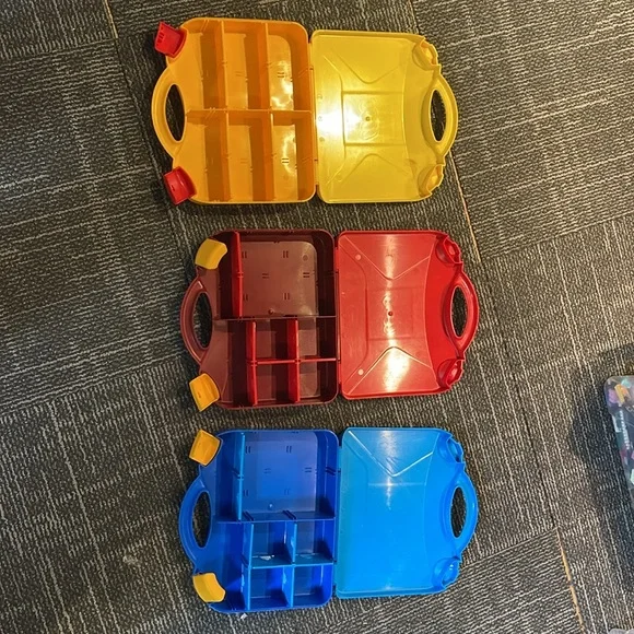 Set of 3 Lego mini briefcase containers - Picture 6 of 6